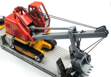 Corgi Toys Bedford Machinery Carrier with digger 1963 Major Carrimore DieCast Model (0512)